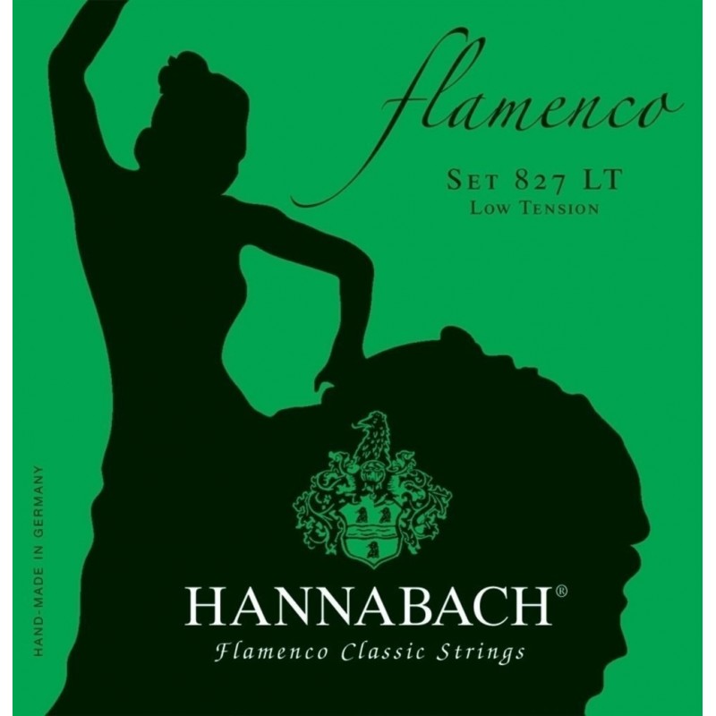 Hannabach 7165085 Struny do gitary klasycznej Serie 827 Low Tension Flamenco